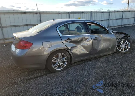 2012 Infiniti G37 z USA, uszkodzony, nr VIN JN1CV6AR2CM677565
